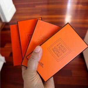 4 boxes of Hermes Knotting cards